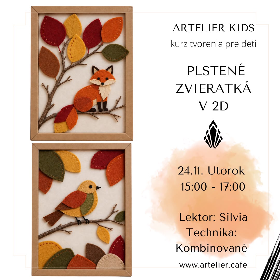  kreatívny kurz Artelier 